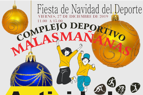 Fiesta de Navidad del Deporte con múltiples actividades y disciplinas deportivas