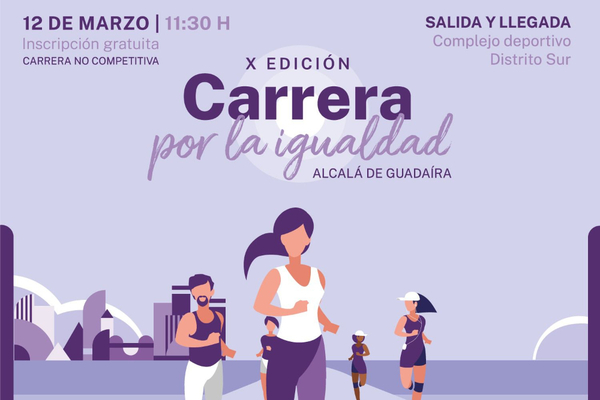 Alcalá celebra la X edición de la Carrera por la Igualdad