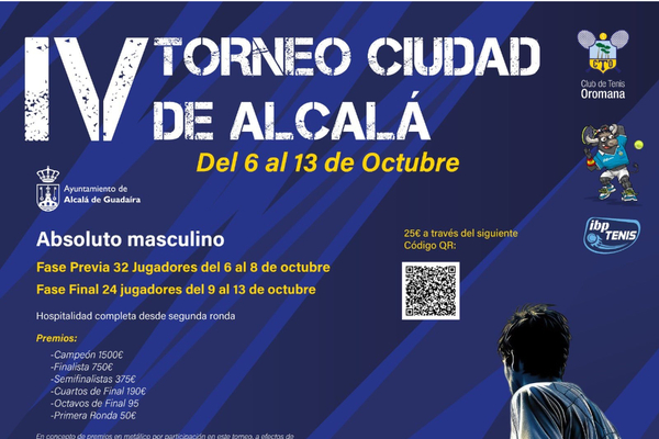 IV Torneo de tenis Ciudad de Alcalá