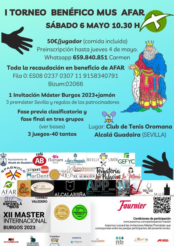 I Torneo de Mus a beneficio de AFAR