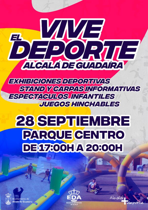 Fiesta lúdico deportiva en el Parque Centro