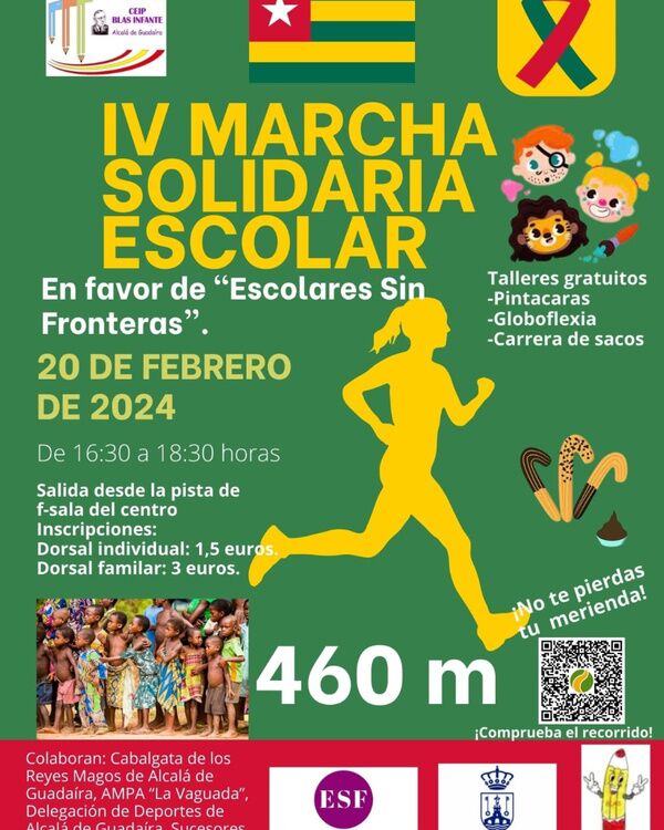 Marcha solidaria escolar del CEIP Blas Infante