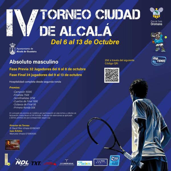 IV Torneo de tenis Ciudad de Alcalá