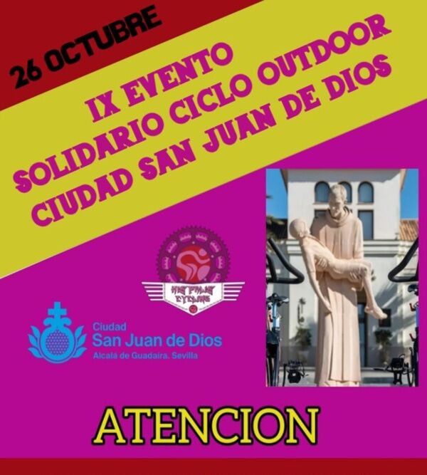 IX Evento ciclo outdoor solidario San Juan de Dios