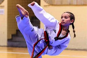 La alcalareña Alba María Pérez, medalla de bronce en el Campeonato de Andalucía Infantil Poomsae