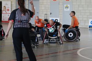 CAAD Sevilla Quad Rugby acude a la quinta jornada de la Liga Nacional en Valencia entre los cuatro mejores del país