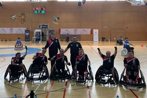 CAAD Sevilla Quad Rugby asegura en Barcelona su clasificación para la final a cuatro de la Liga Nacional