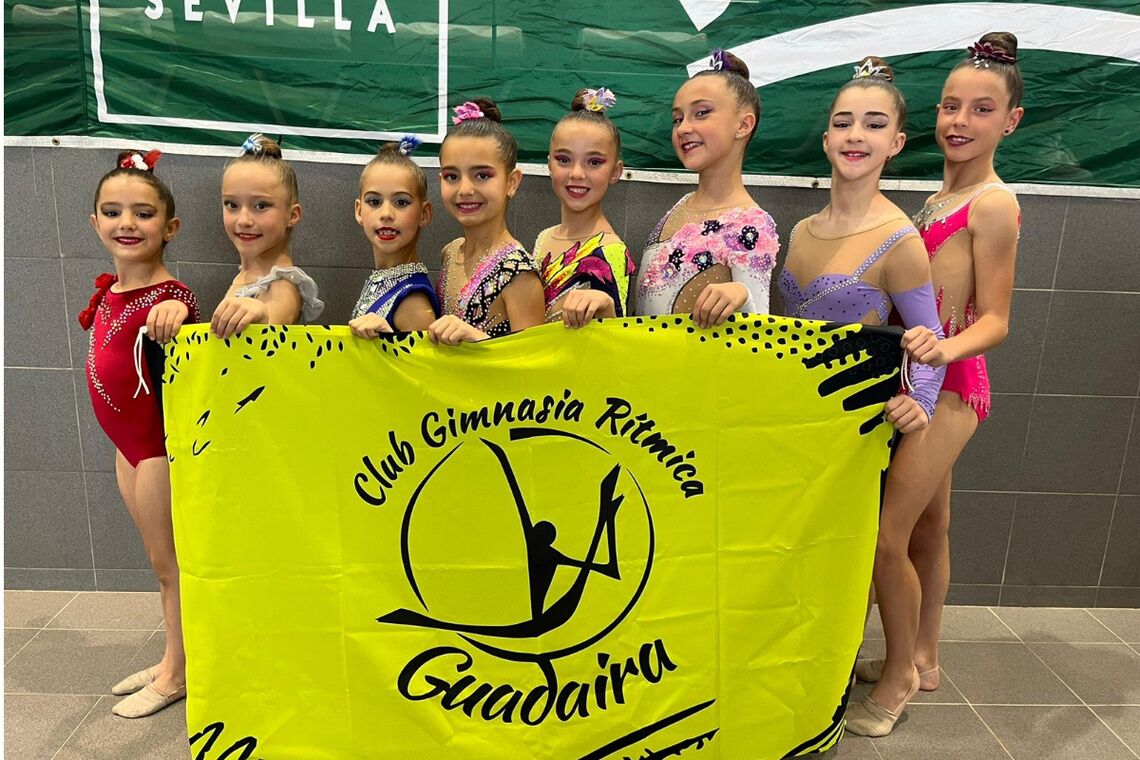 El Club Rítmica Guadaíra participa en el Torneo Ciudad de El Cuervo