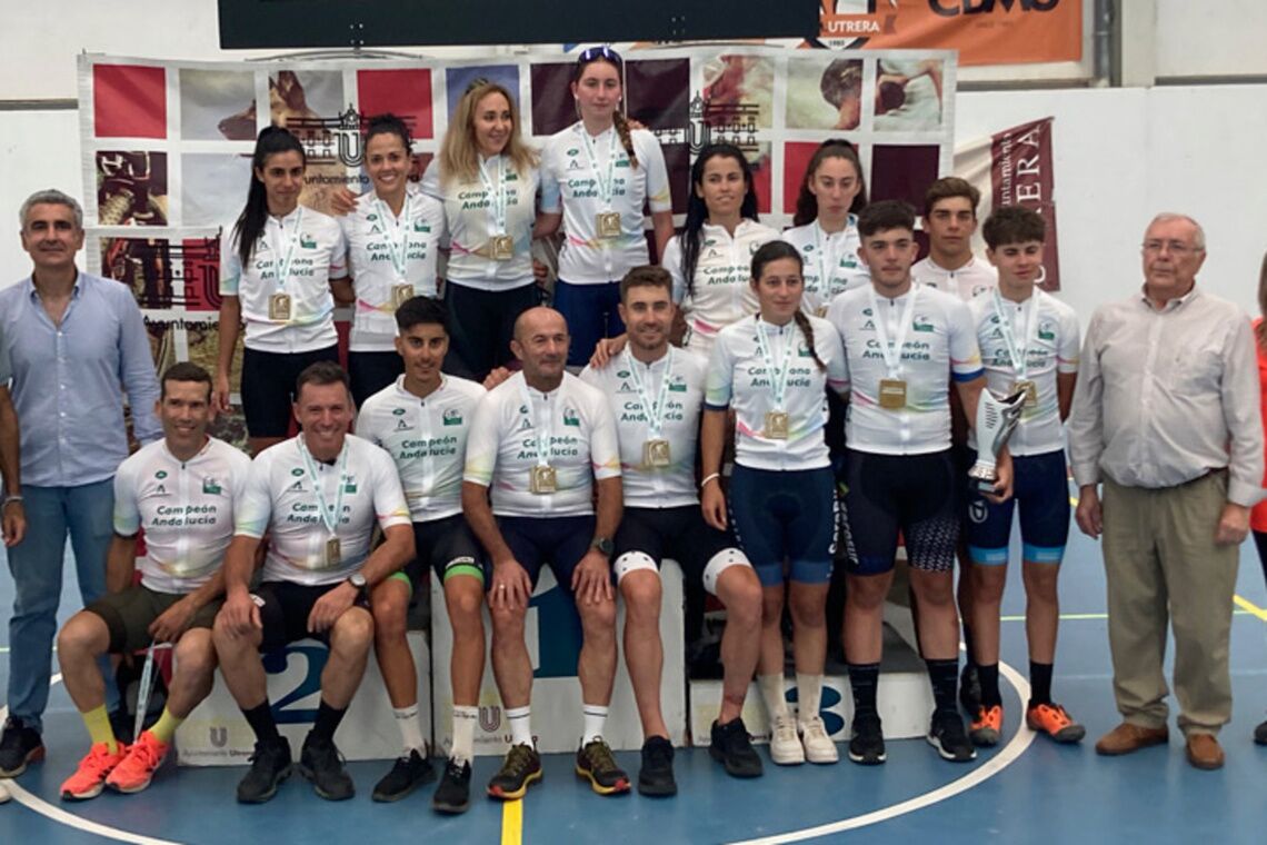 Participación alcalareña en el Campeonato de Andalucía de BTT celebrado en Utrera