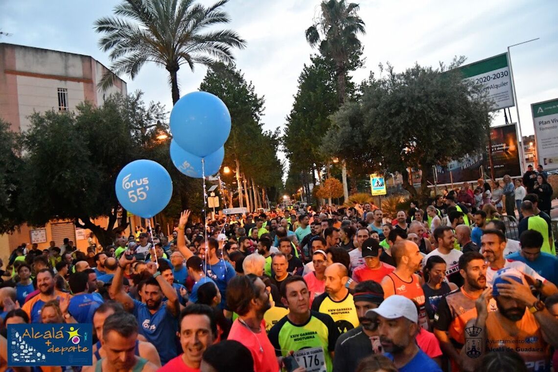 Gran repercusión mediática de la XXIV Carrera Nocturna Ciudad de Alcalá