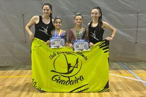 El Club Rítmica Guadaíra participó en el Campeonato de Andalucía de precopa