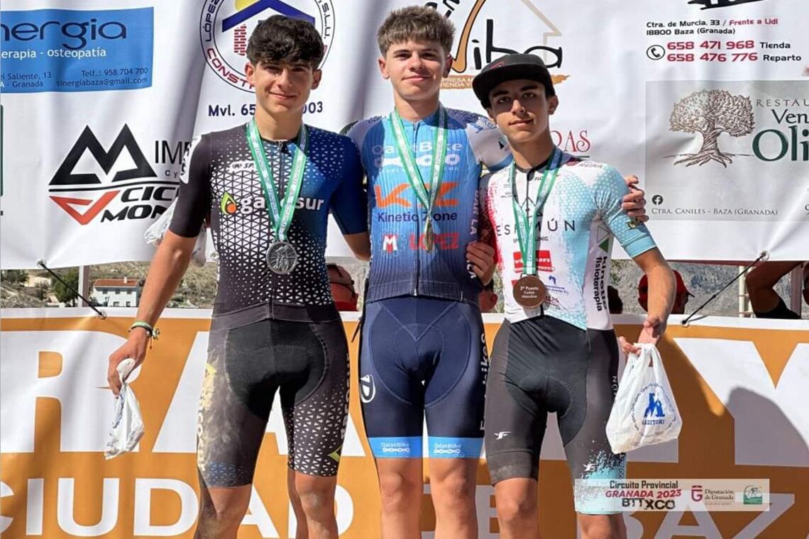 Guillermo Parrado Hortigosa, Campeón de la Copa de Andalucía XCO en categoría Cadete