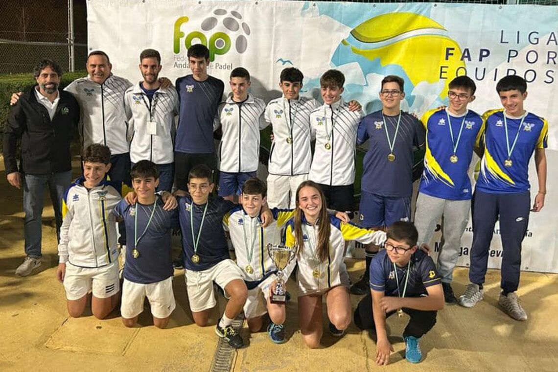 El Club Tenis Oromana se proclama Campeón de la Fase Regional de la Liga Andaluza de Primera División en menores