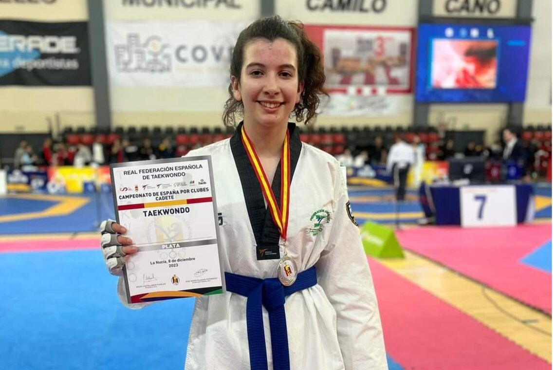 Amanda Jiménez se consolida en el taekwondo nacional