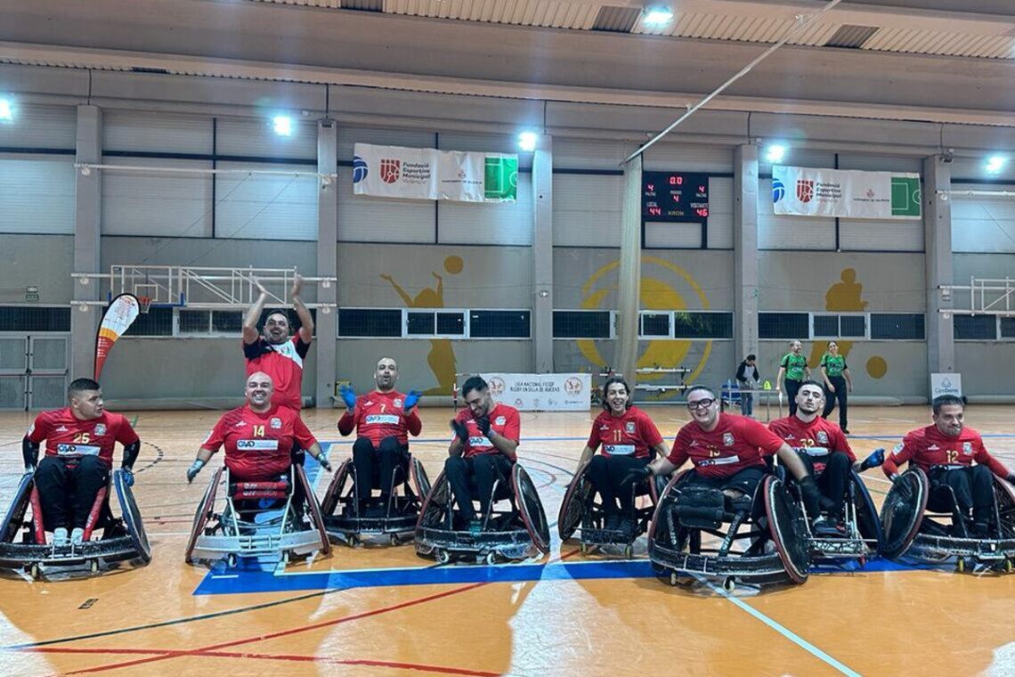 Alcalá de Guadaíra sede de una nueva jornada de Liga Nacional de Quad Rugby en el Distrito Sur