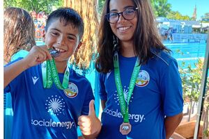 Dunia Cano e Isaac Hurtado consiguen medallas en el Campeonato de Andalucía benjamín