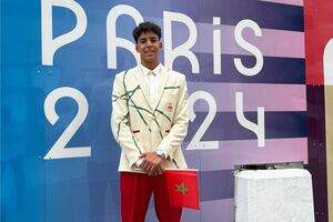 Illias El Fallaki, cumple un sueño participando en las Olimpiadas de París 2024
