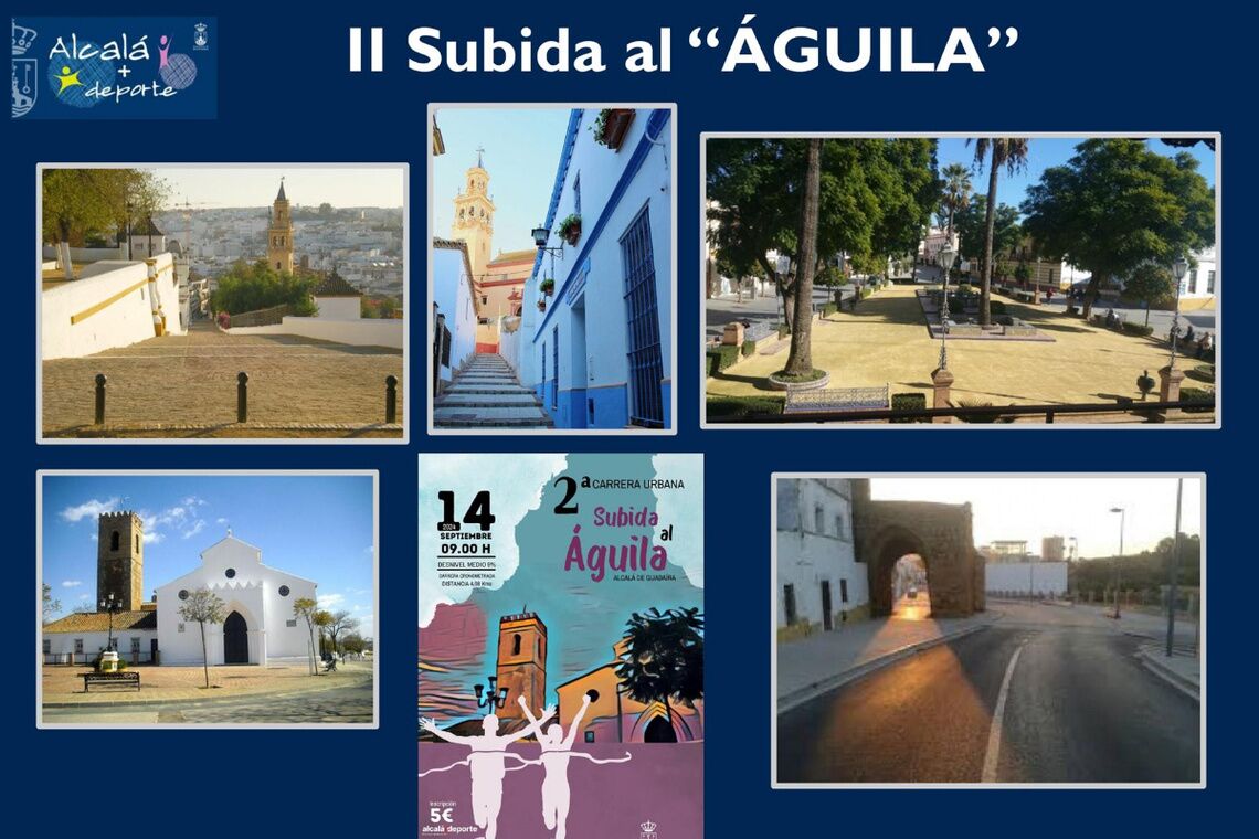 Este es el recorrido de la II Subida al Águila