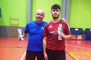 Representantes del Club Tenis Mesa Guadaíra participan en el Memorial Antonio Medina en San Juan de Aznalfarache