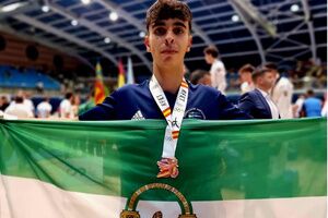 Pablo Luque medalla de bronce en el Campeonato de España sub-21 de taekwondo