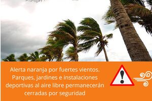 El Ayuntamiento anuncia el cierre de instalaciones deportivas al aire libre por alerta naranja