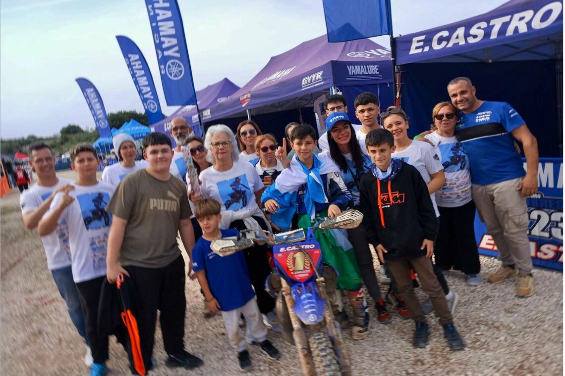 Antonio Villegas “Ñoño” y Álvaro  Domínguez, se proclaman campeones de Andalucía 2024 de Motocross