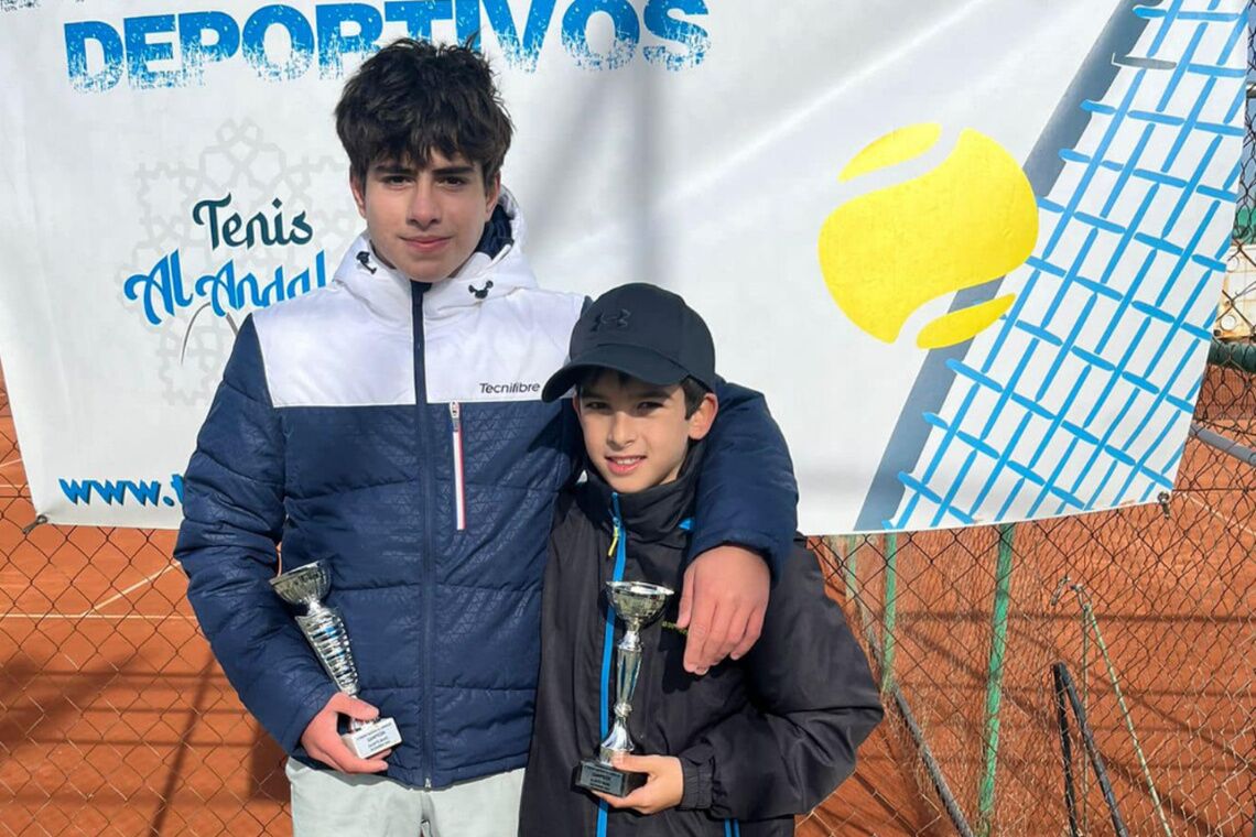 Alberto Pérez y Pepe García, campeones del II Torneo de Navidad del Club Al-Andaluz