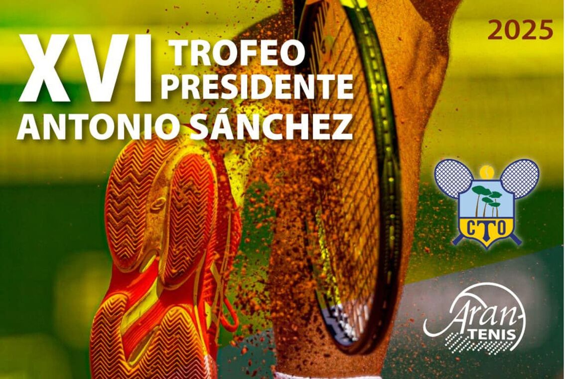 El Club Tenis Oromana acoge la XVI edición del Trofeo Presidente Antonio Sánchez