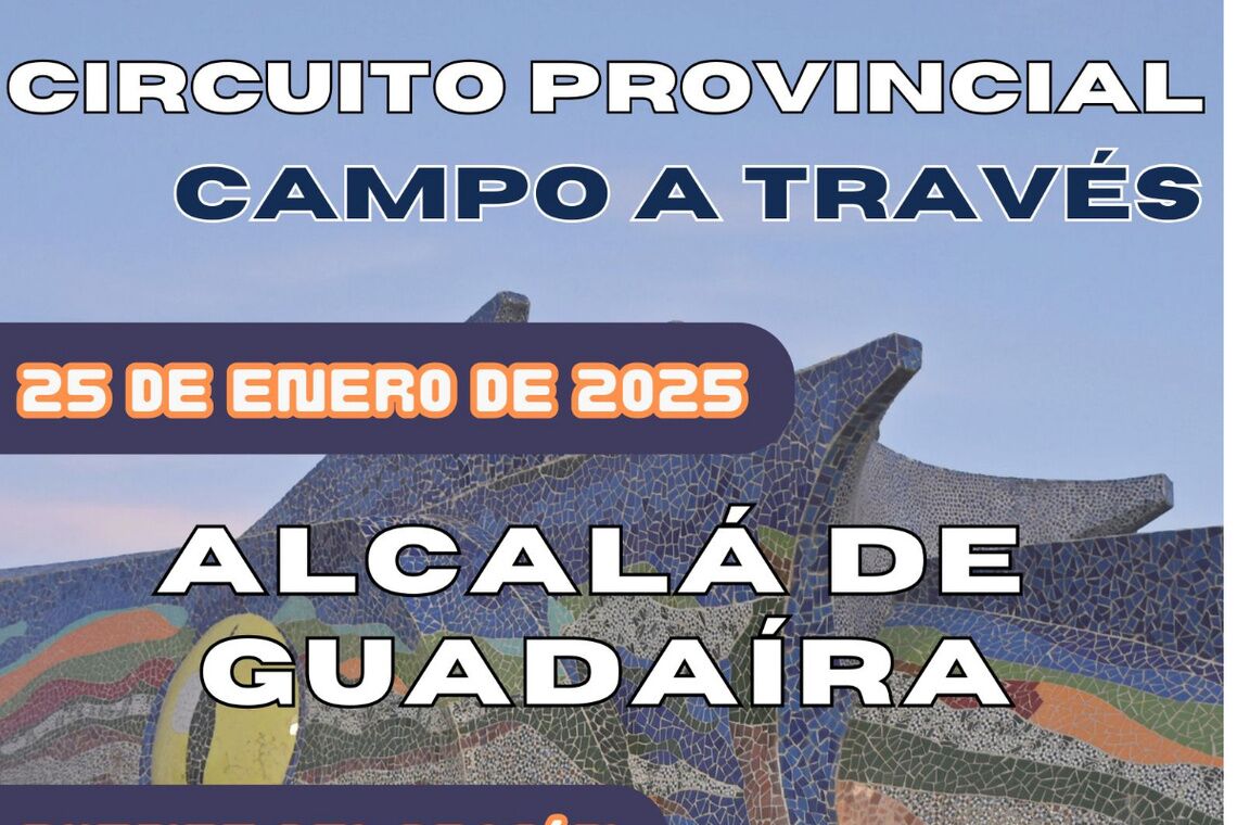 Alcalá de Guadaíra sede de la última prueba del Circuito Provincial de Campo a Través 24-25